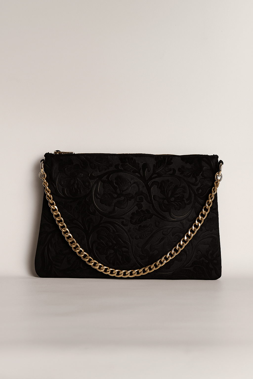 Sac Pochette Octotrend Noir Relief