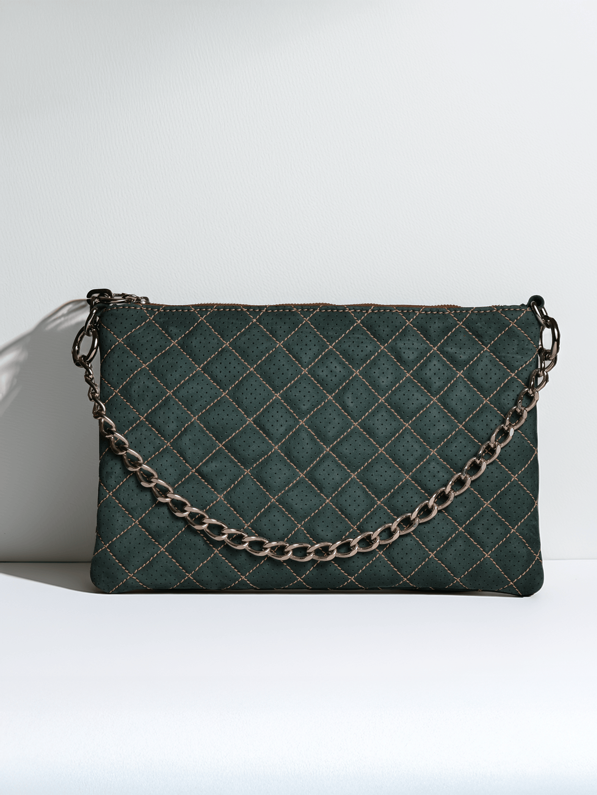 Sac Pochette Octotrend matelassée Bi-ton