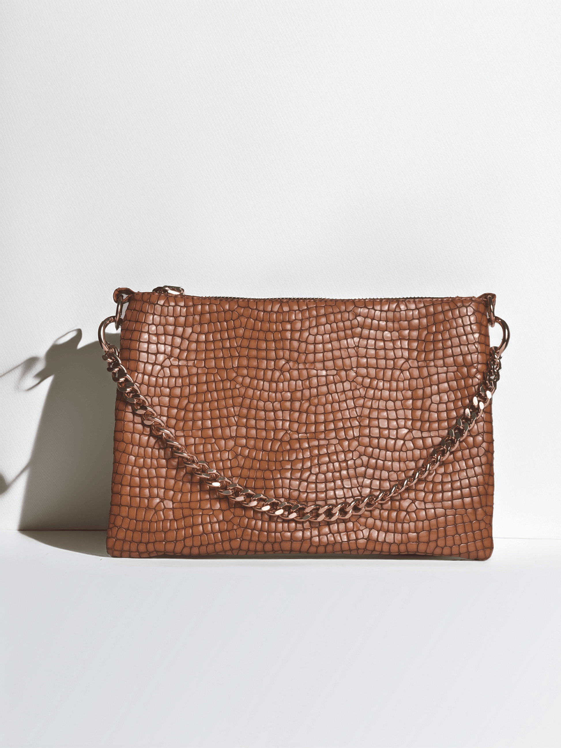 Sac Pochette Octotrend Matelassé/Croco
