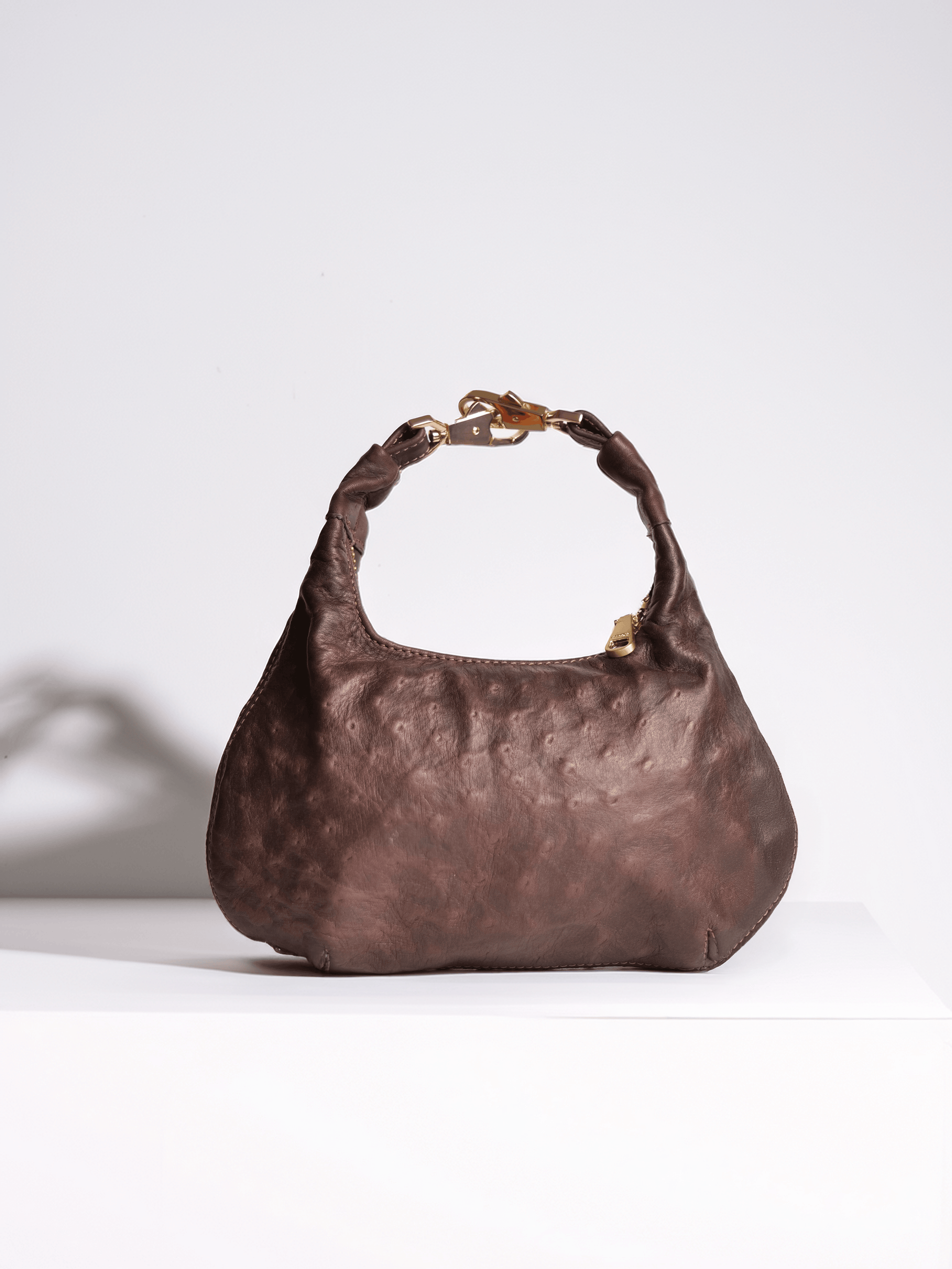 Mini Sac Empreinte                Autruche