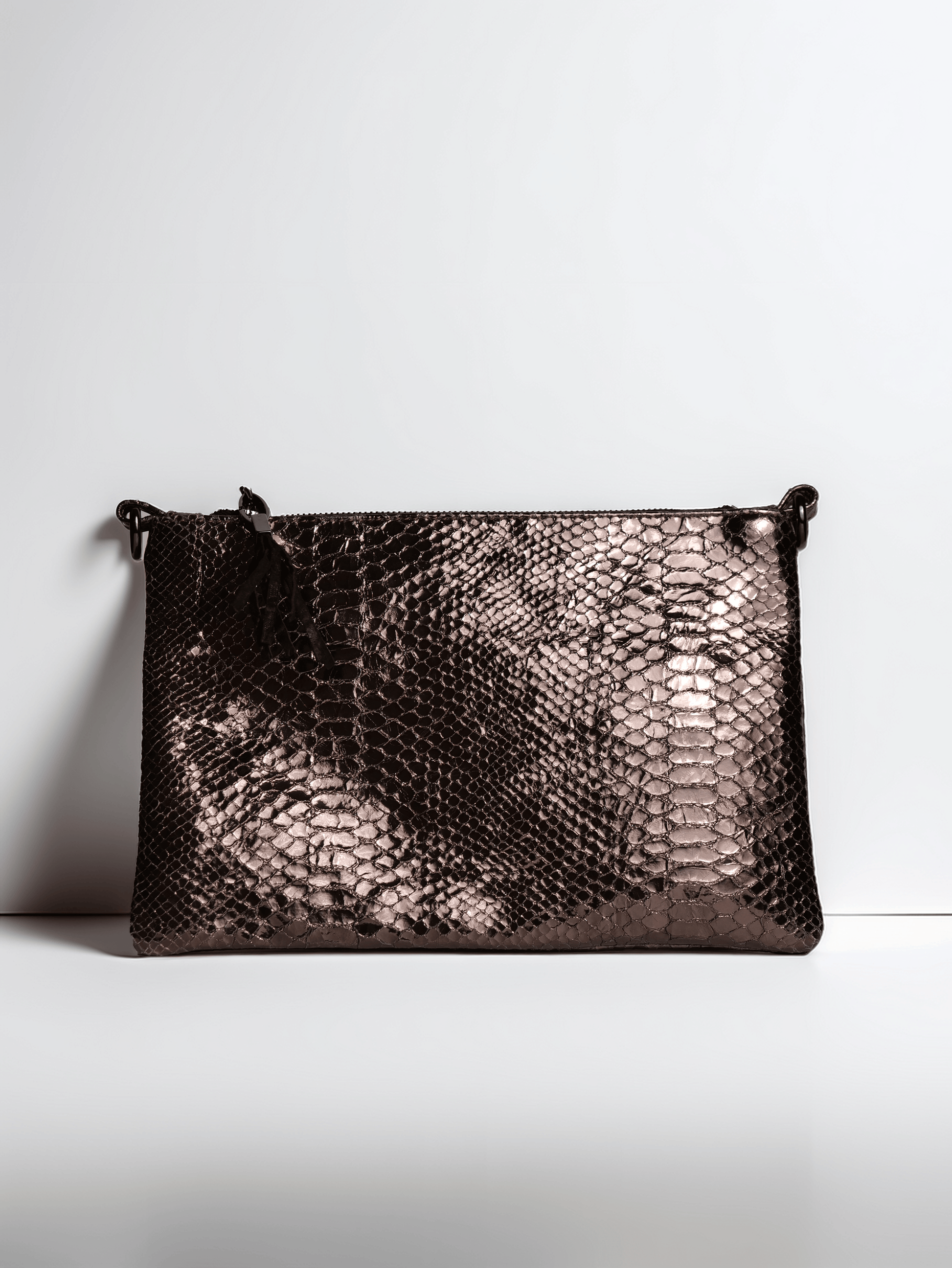 Sac Pochette Octotrend Serpentin Bronze