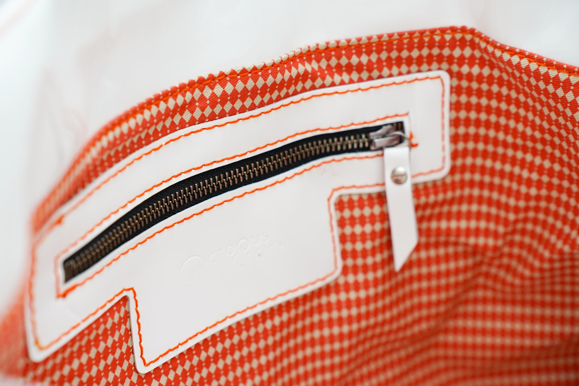 Sac Vagus Blanc/Orange