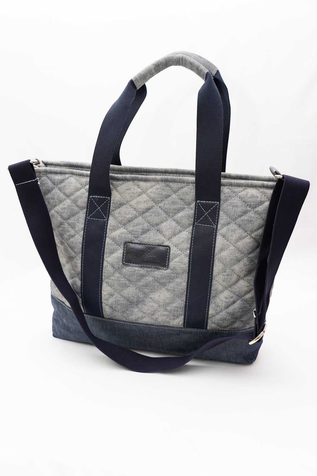 Sac Designo Gris/Bleu