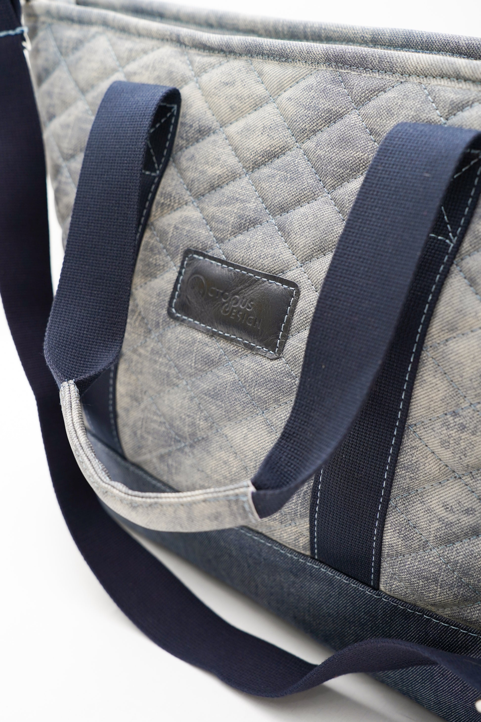 Sac Designo Gris/Bleu