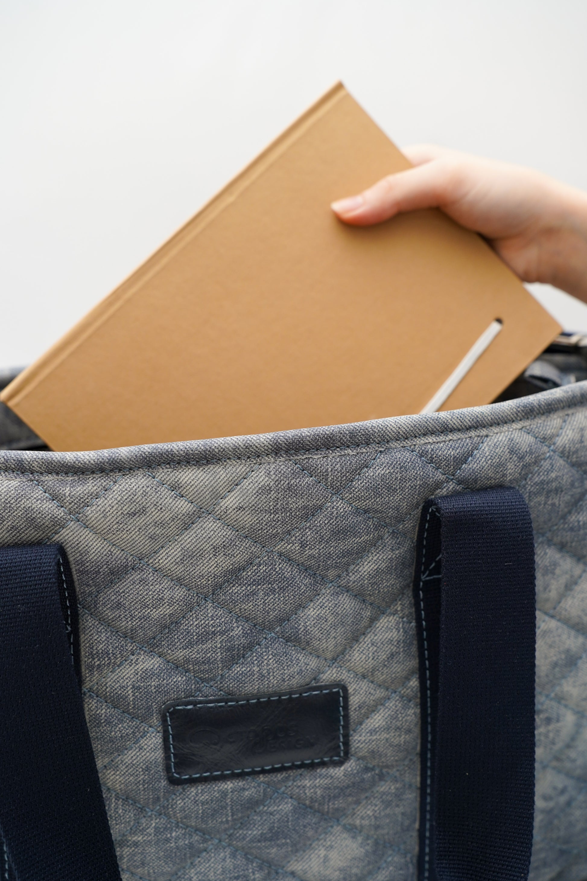 Sac Designo Gris/Bleu