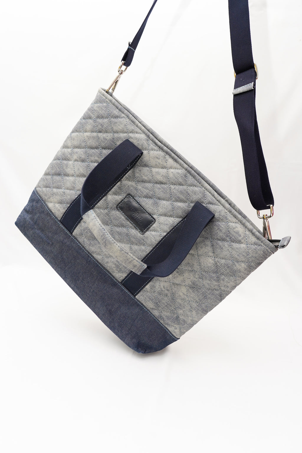 Sac Designo Gris/Bleu
