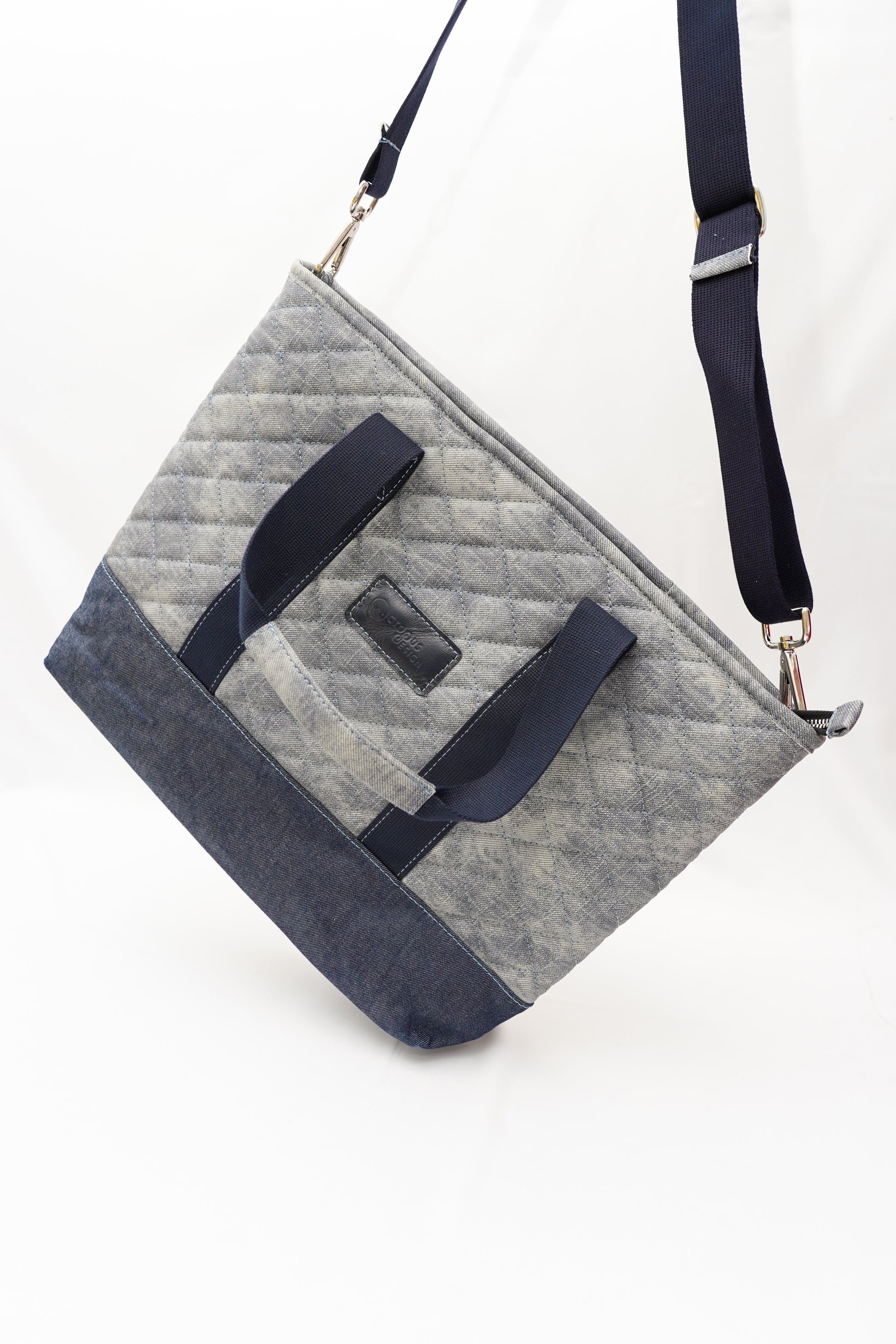 Sac Designo Gris/Bleu