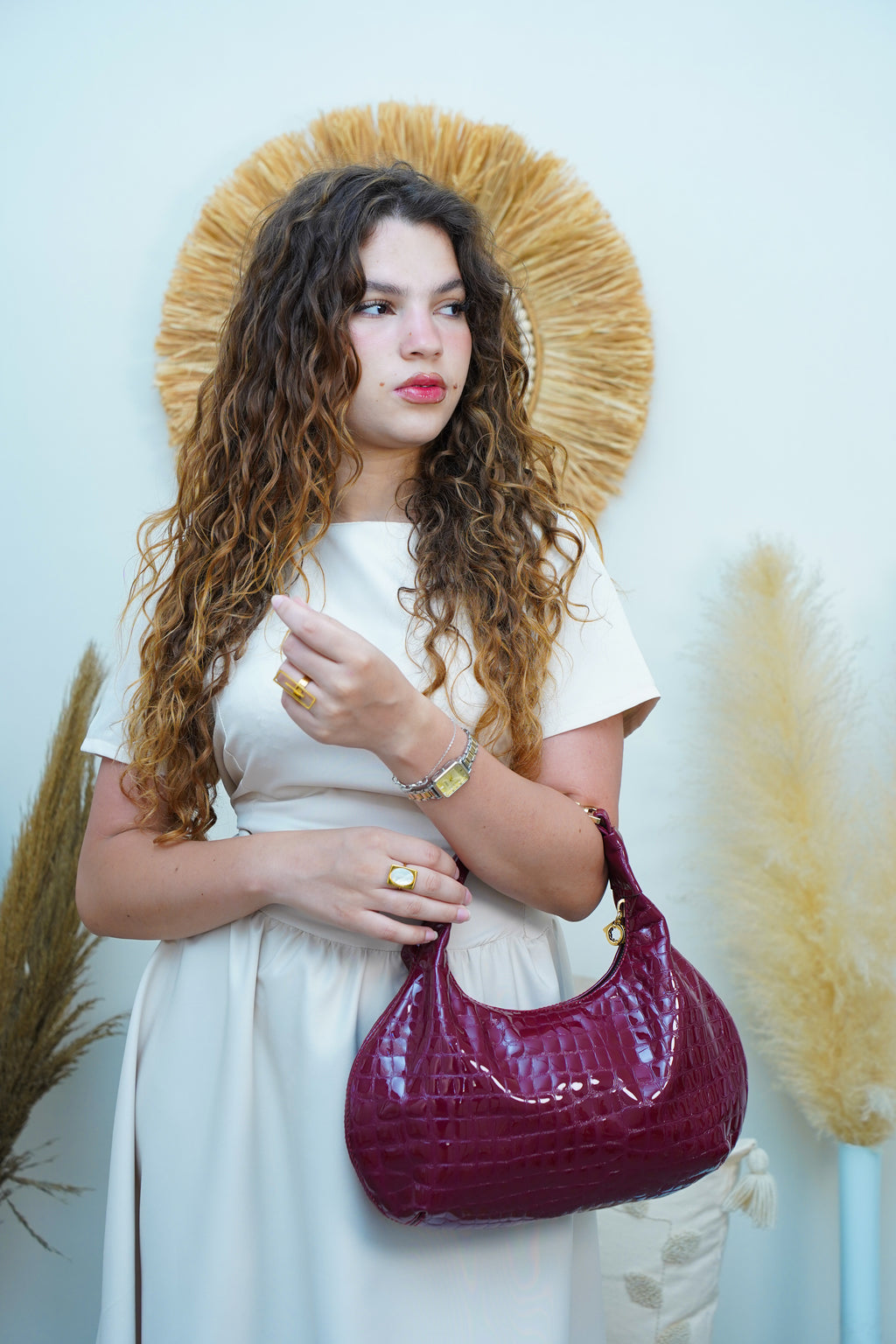 Sac Empreinte Bordeaux