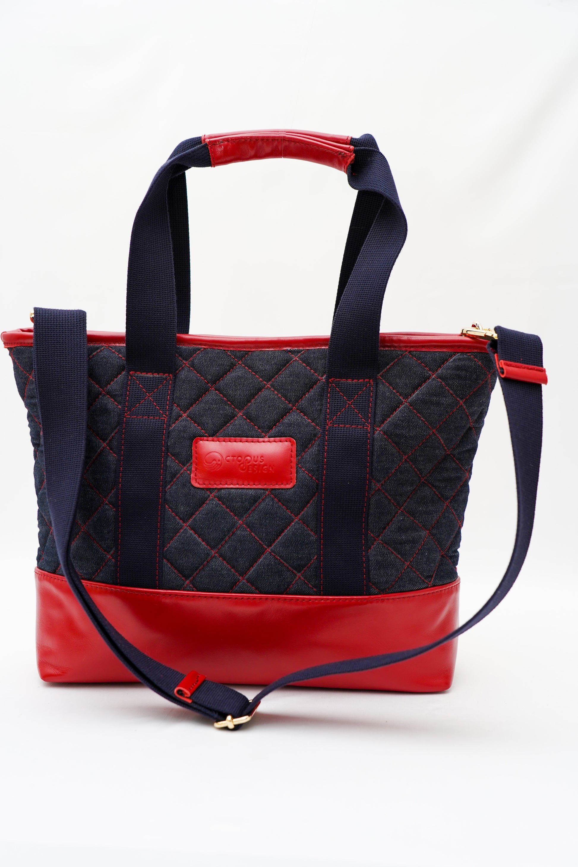 Sac Designo                                     Rouge/ Denim