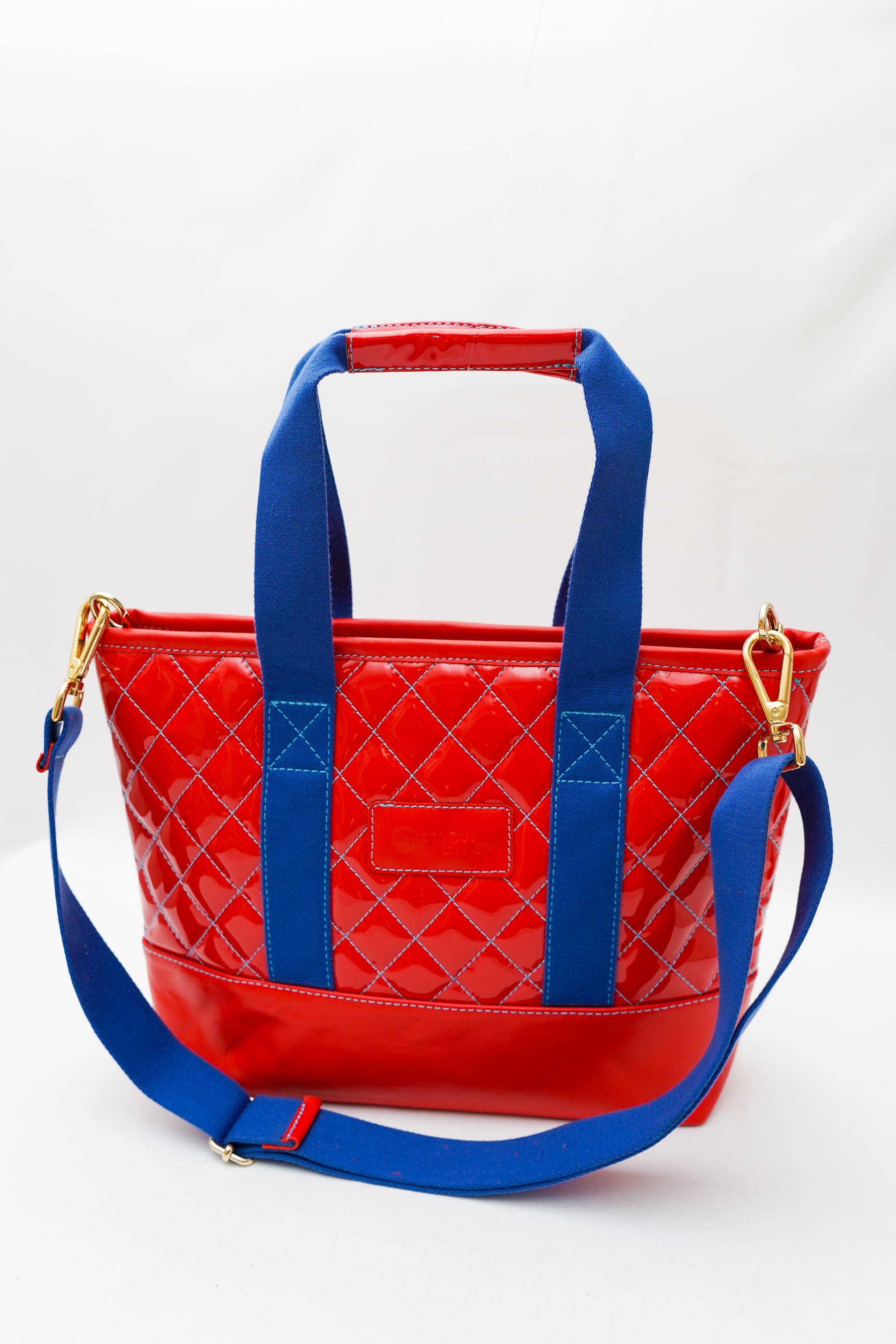 Sac Designo                                       Rouge vif vernis
