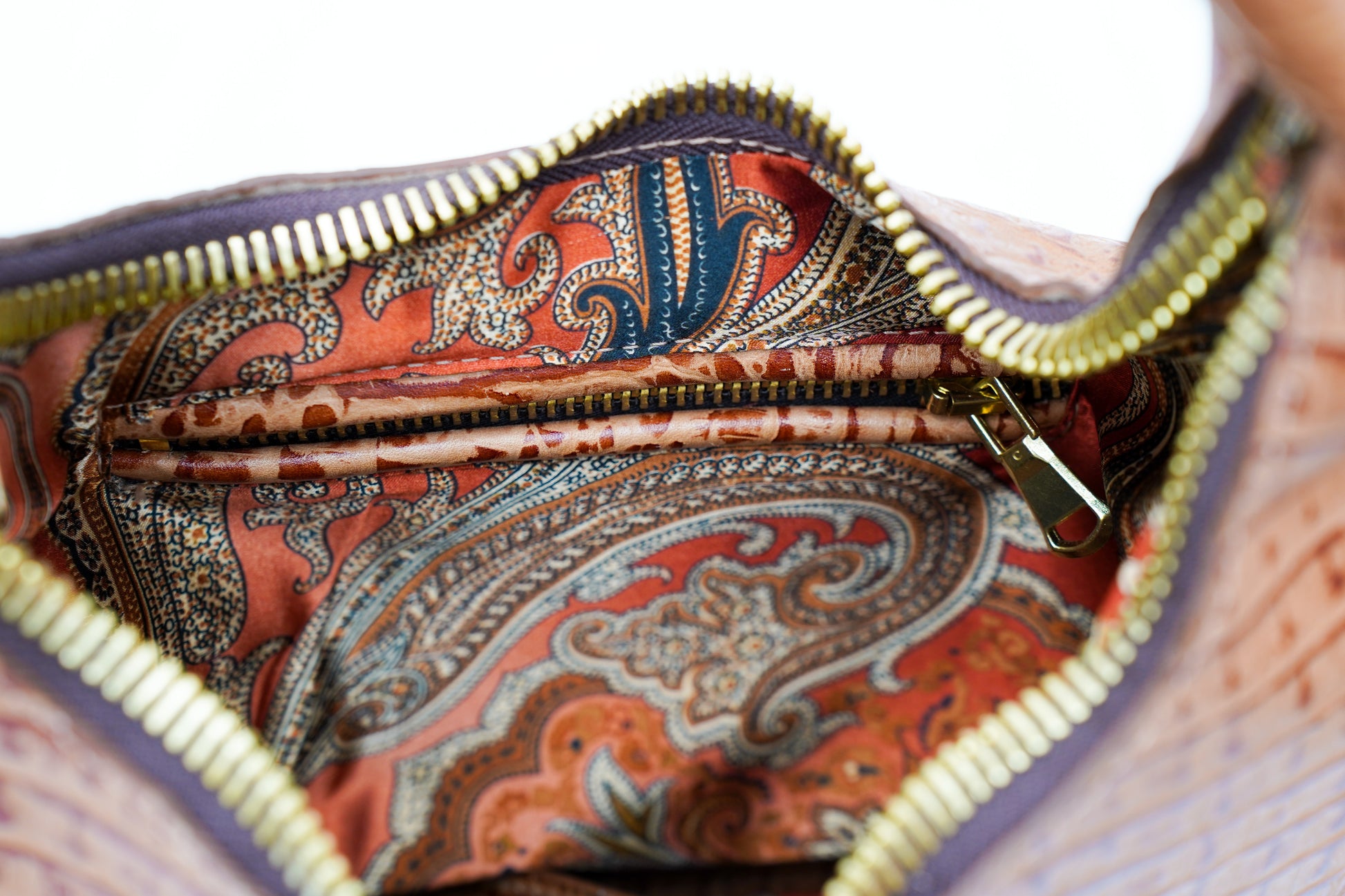 Sac Empreinte                             Croco & sand