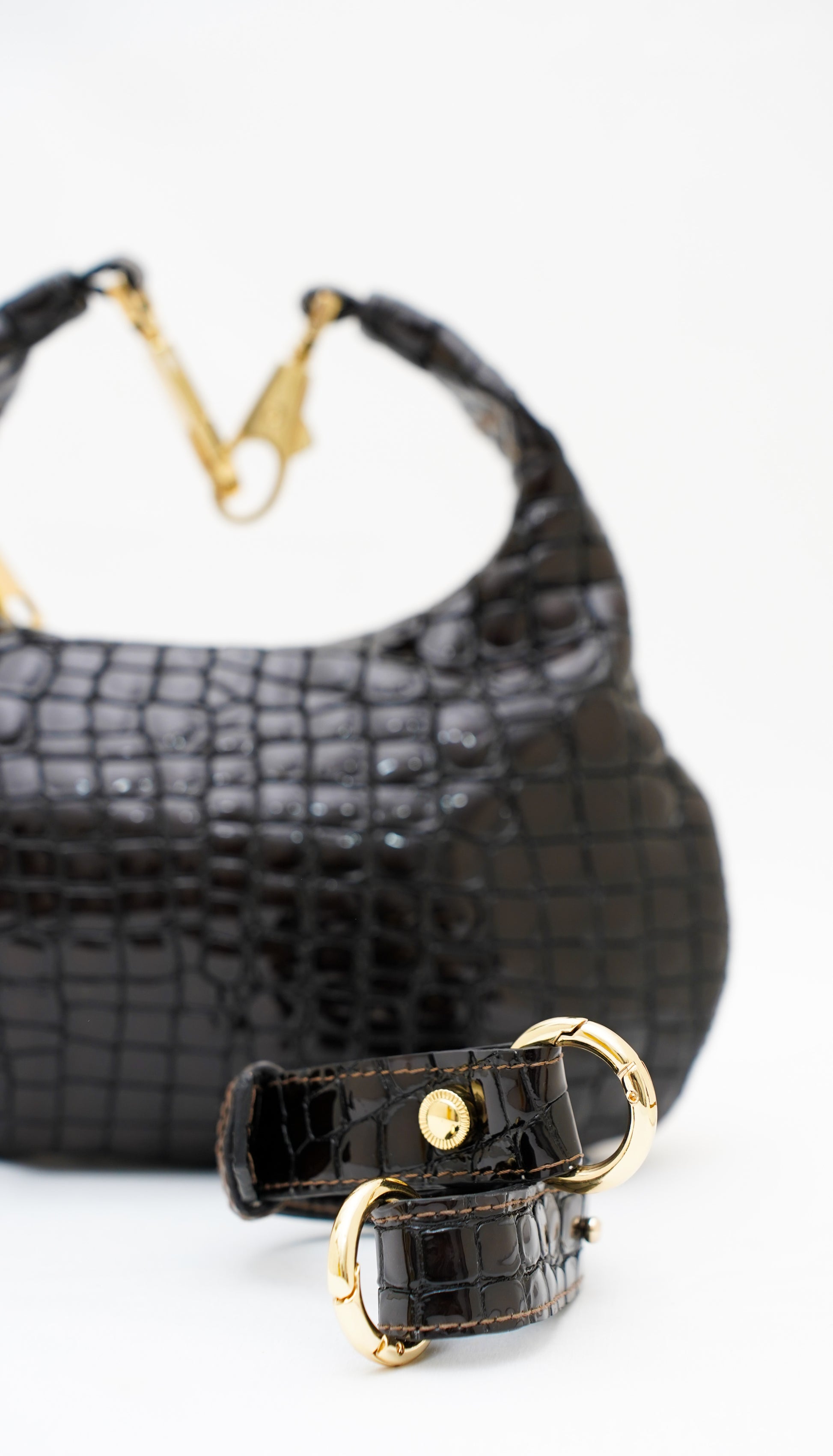 Mini Sac empreinte                  Marron foncé