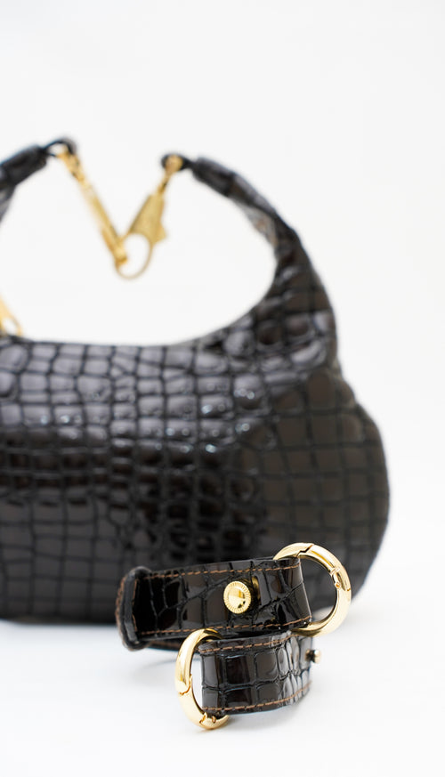 Mini Sac empreinte                  Marron foncé