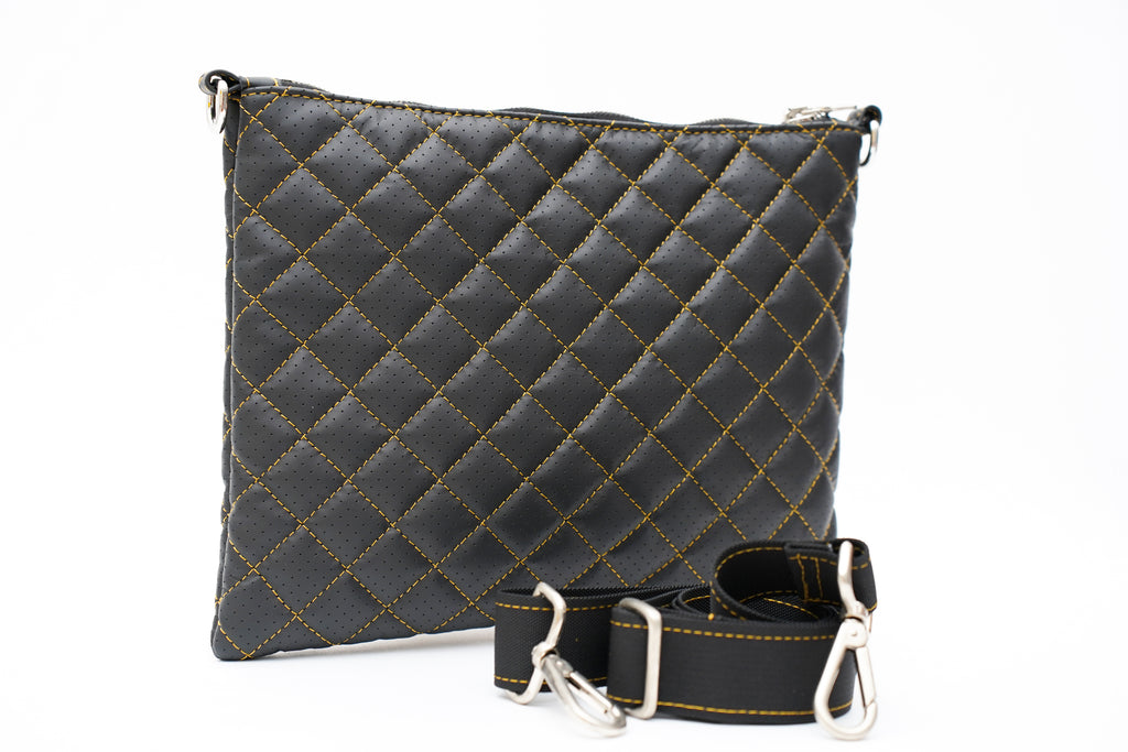 Pochette matelassé Noir