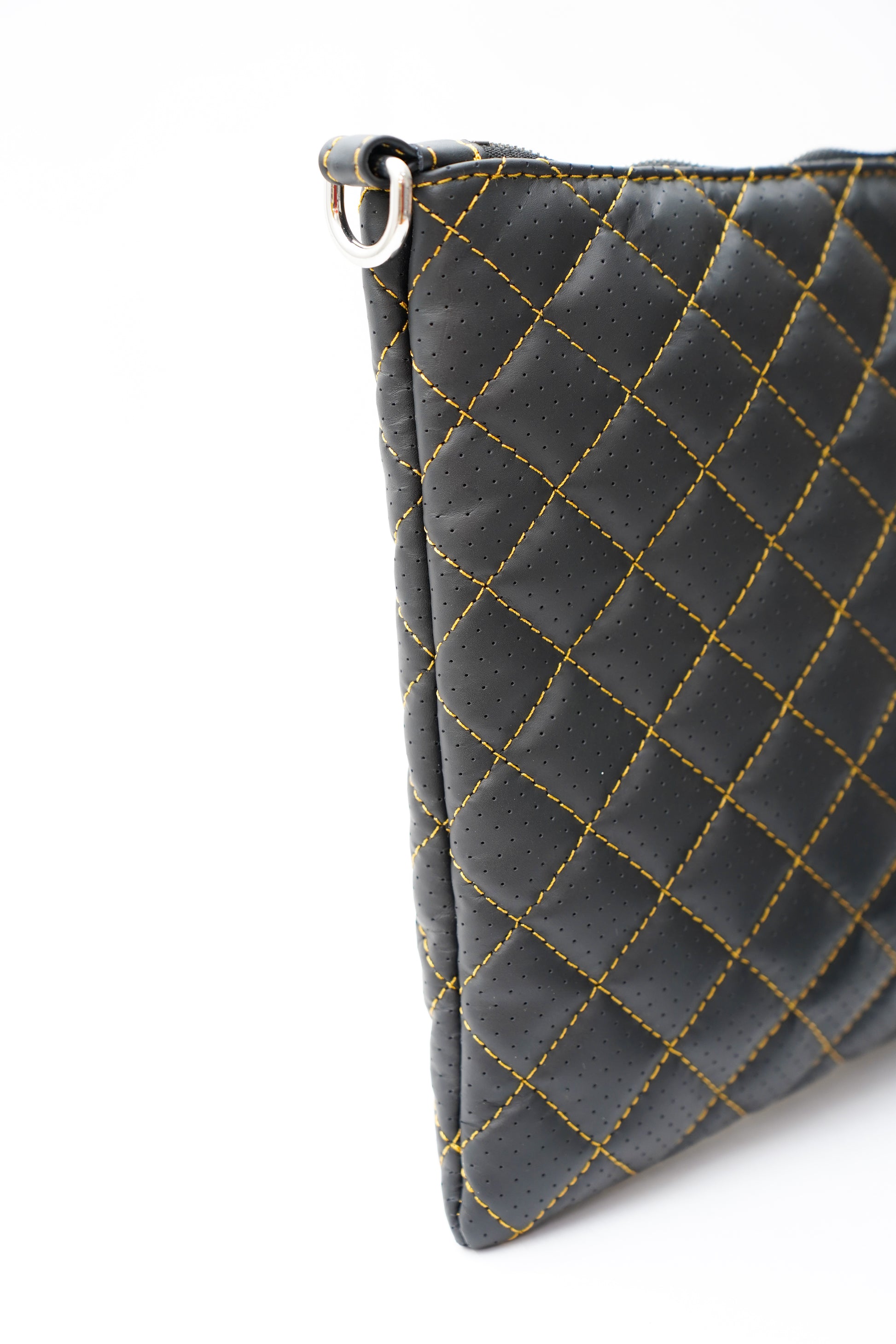 Pochette matelassé Noir