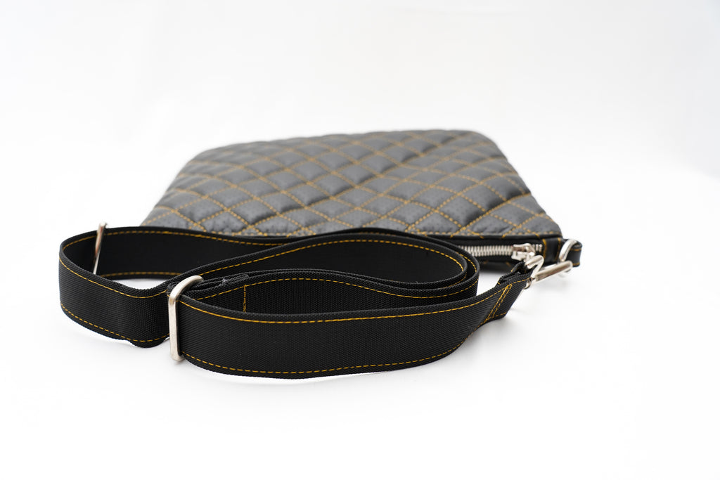 Pochette matelassé Noir