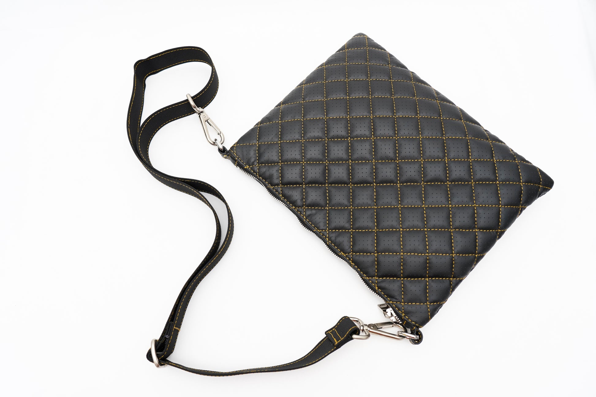 Pochette matelassé Noir