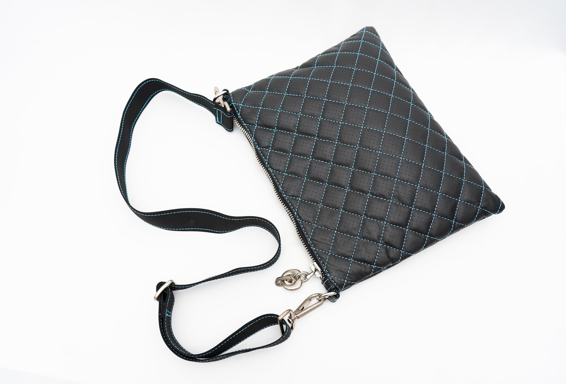 Pochette Noir matelassé