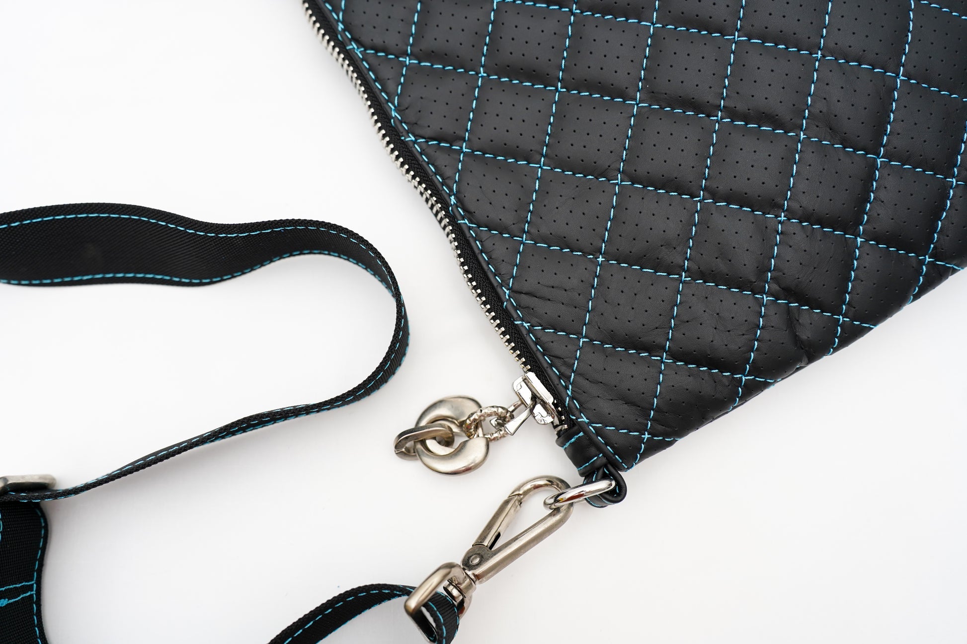 Pochette Noir matelassé