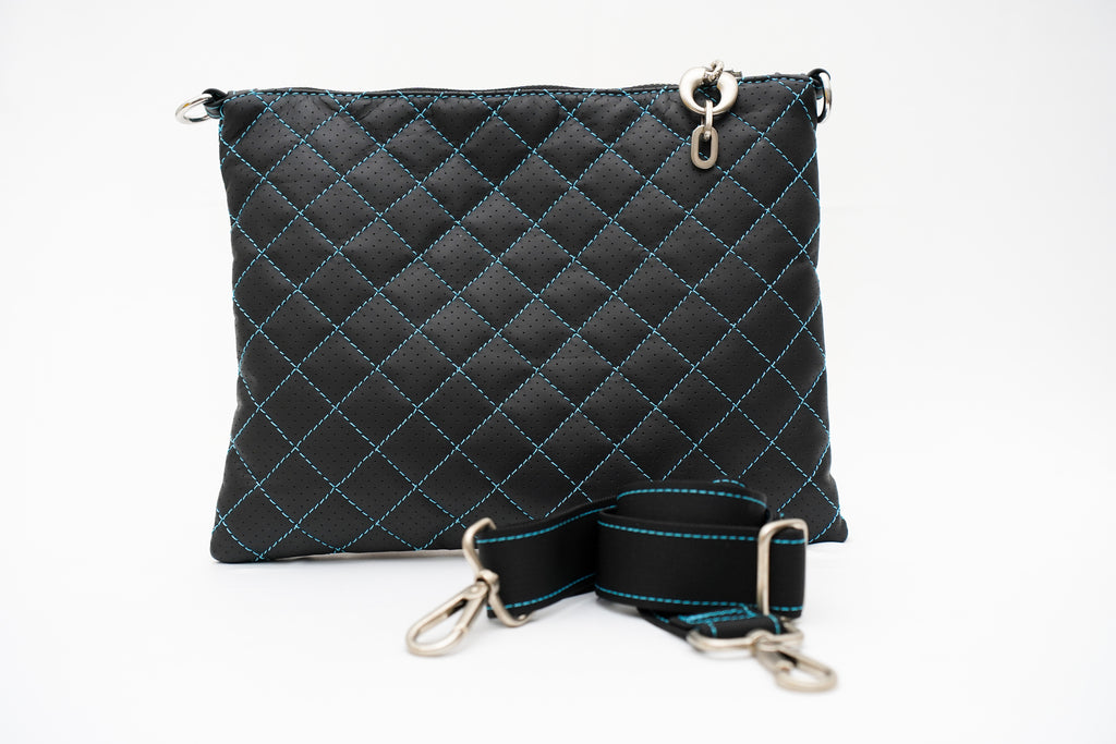 Pochette Noir matelassé