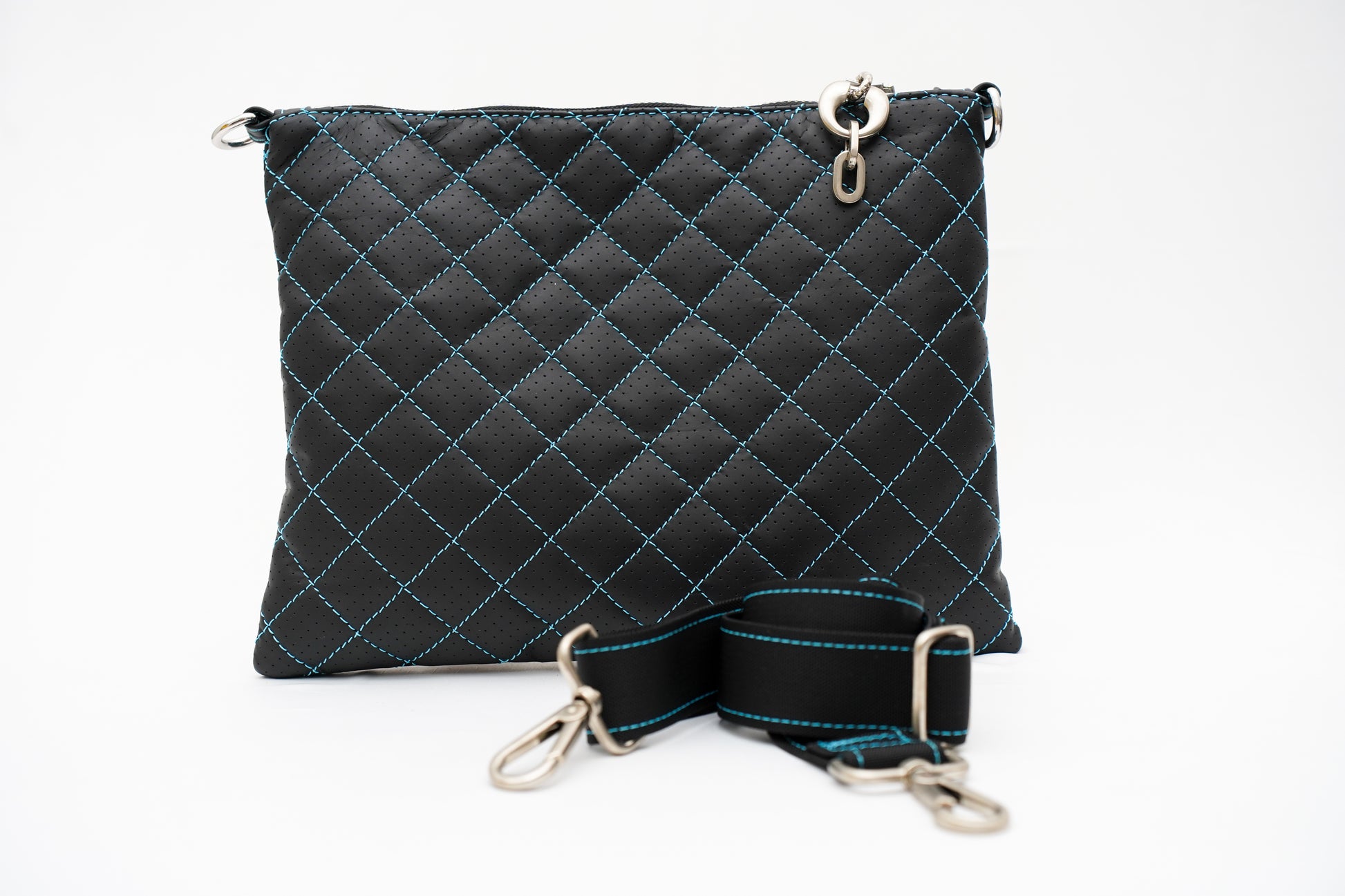 Pochette Noir matelassé