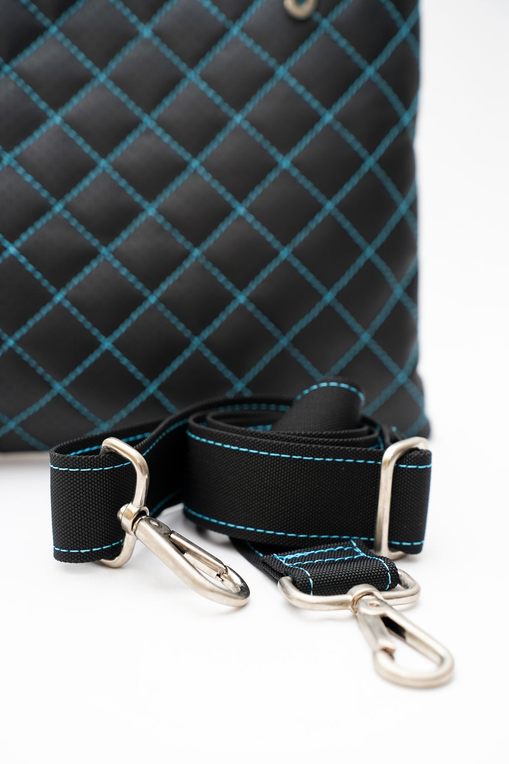 Pochette Noir matelassé