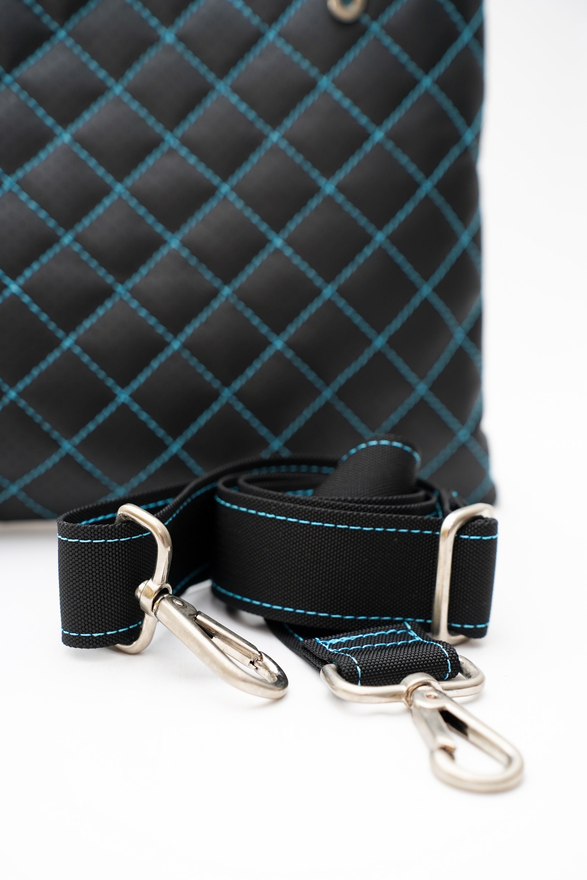 Pochette Noir matelassé