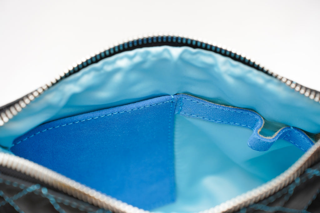 Pochette Noir matelassé