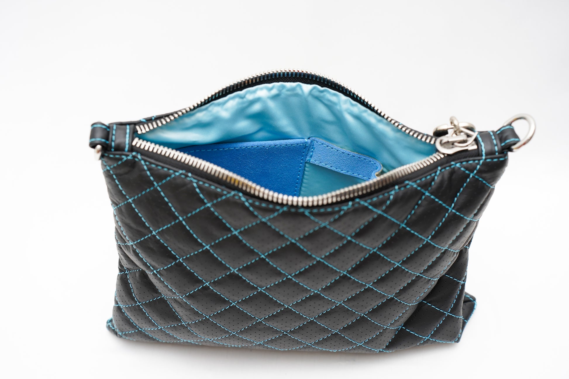 Pochette Noir matelassé