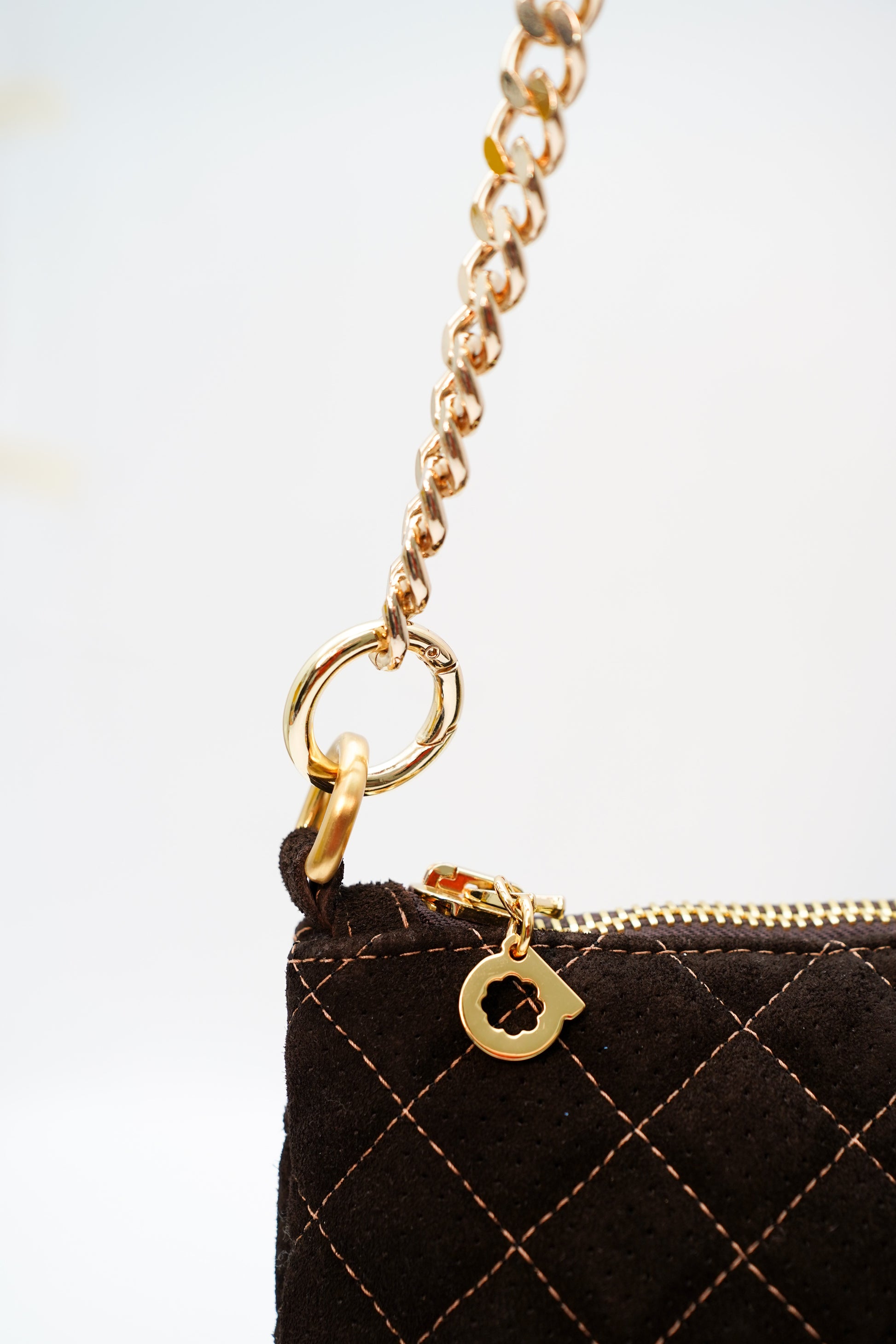 Sac pochette Octotrend                     Marron foncé