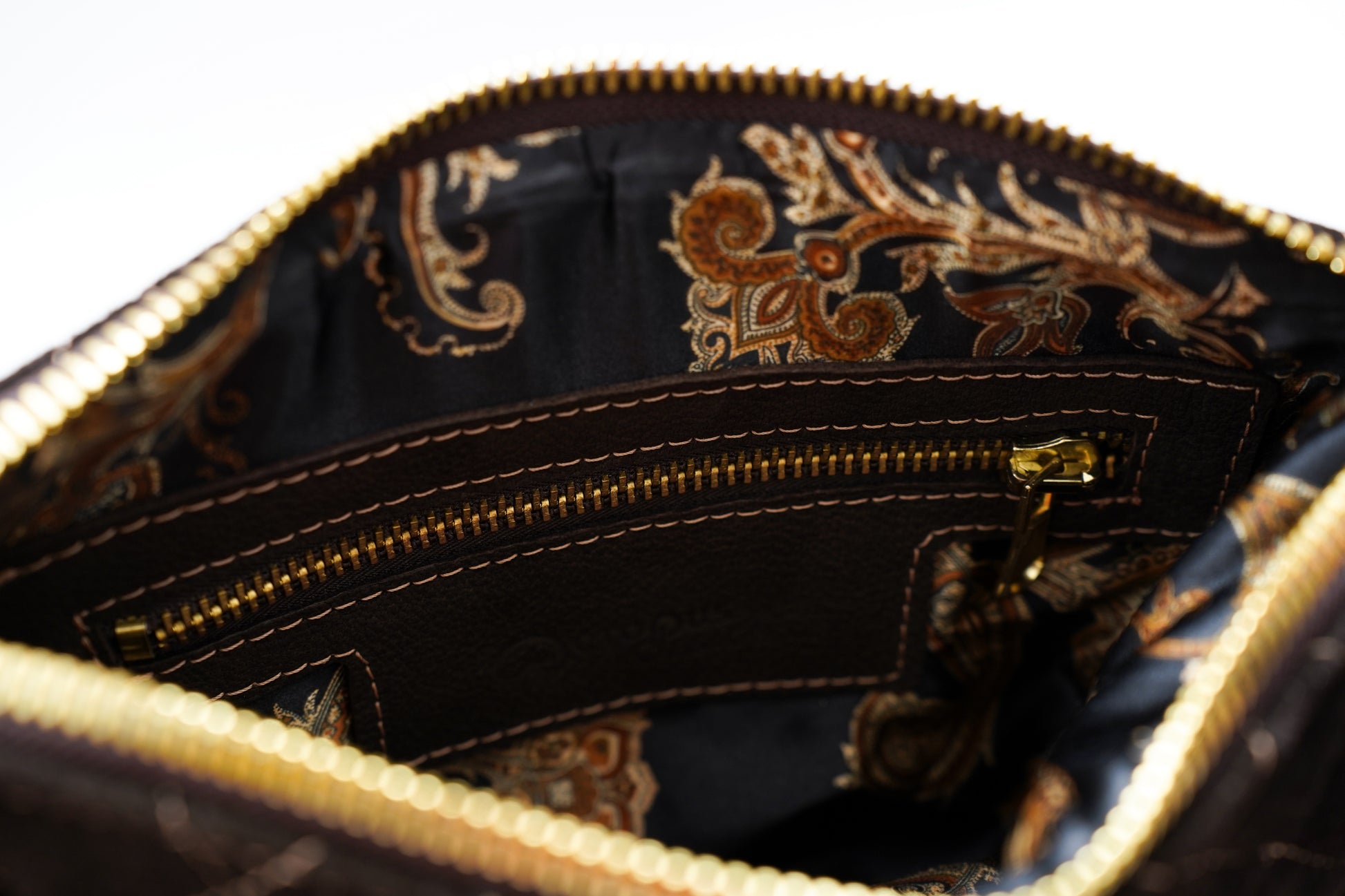 Sac pochette Octotrend                     Marron foncé
