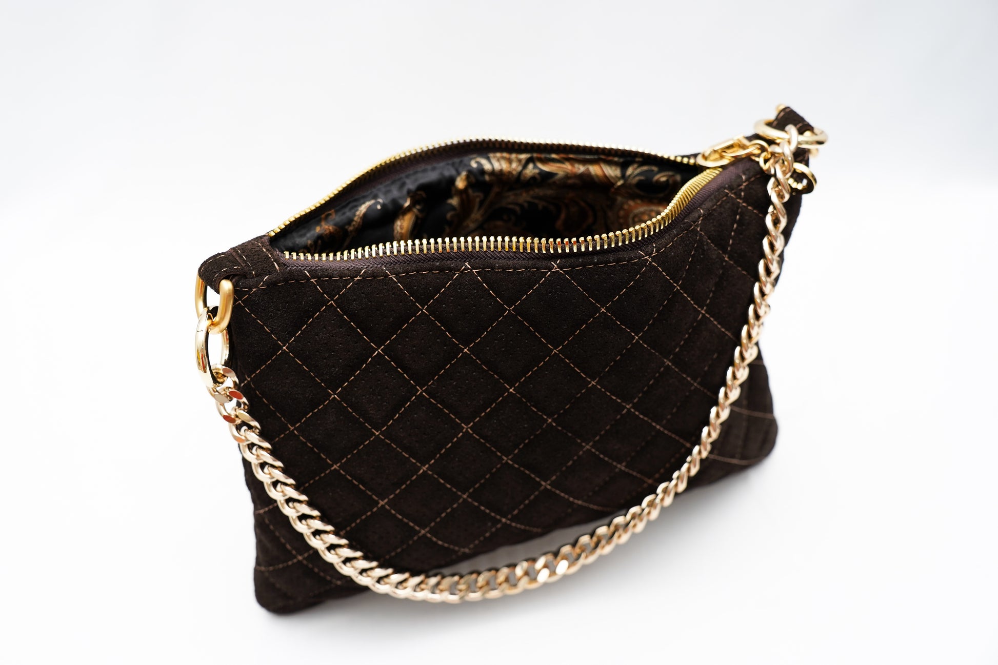 Sac pochette Octotrend                     Marron foncé