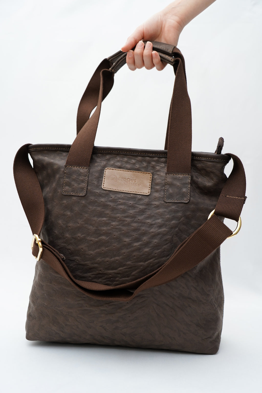 Sac épaulière                                      Marron autruche