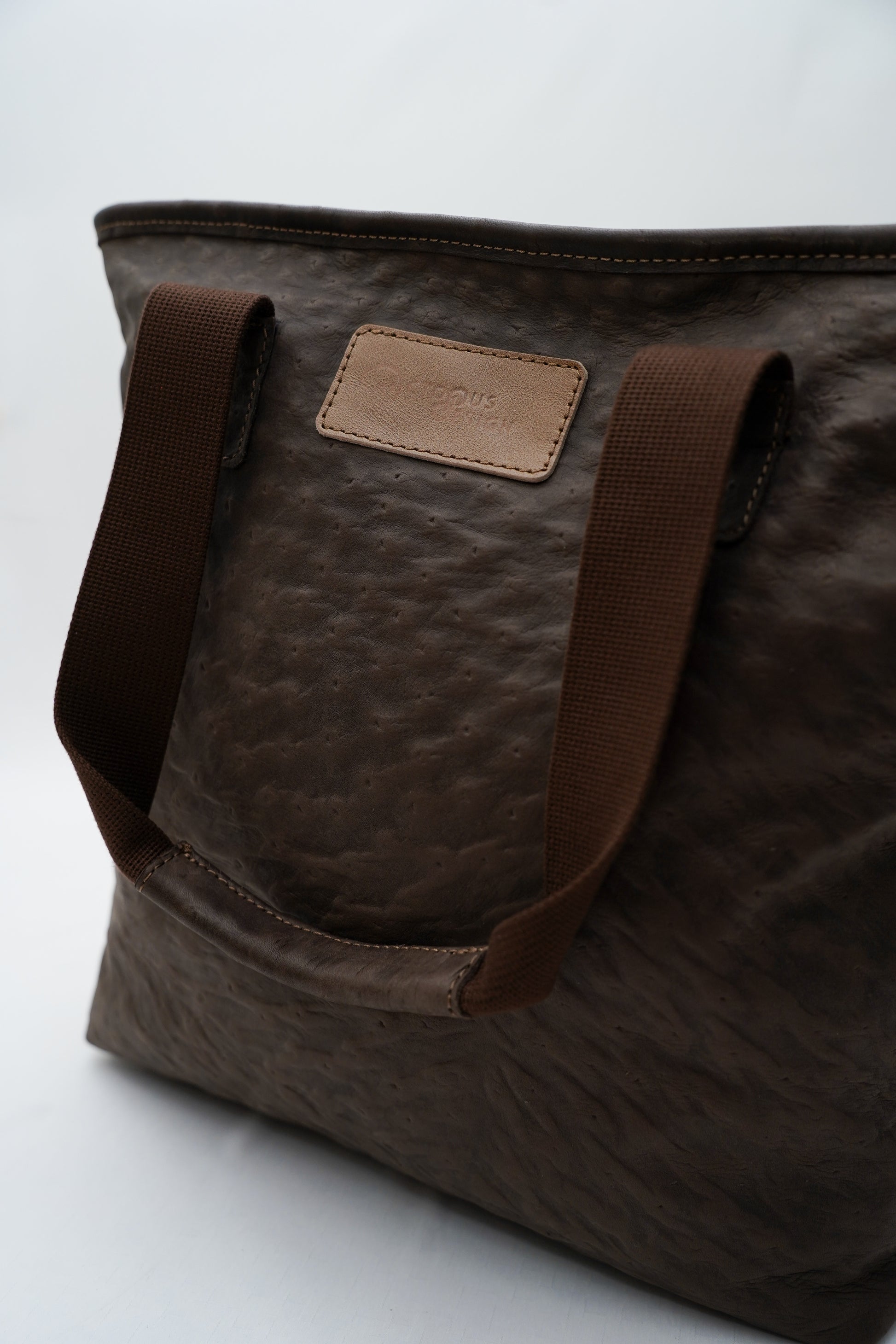 Sac épaulière                                      Marron autruche