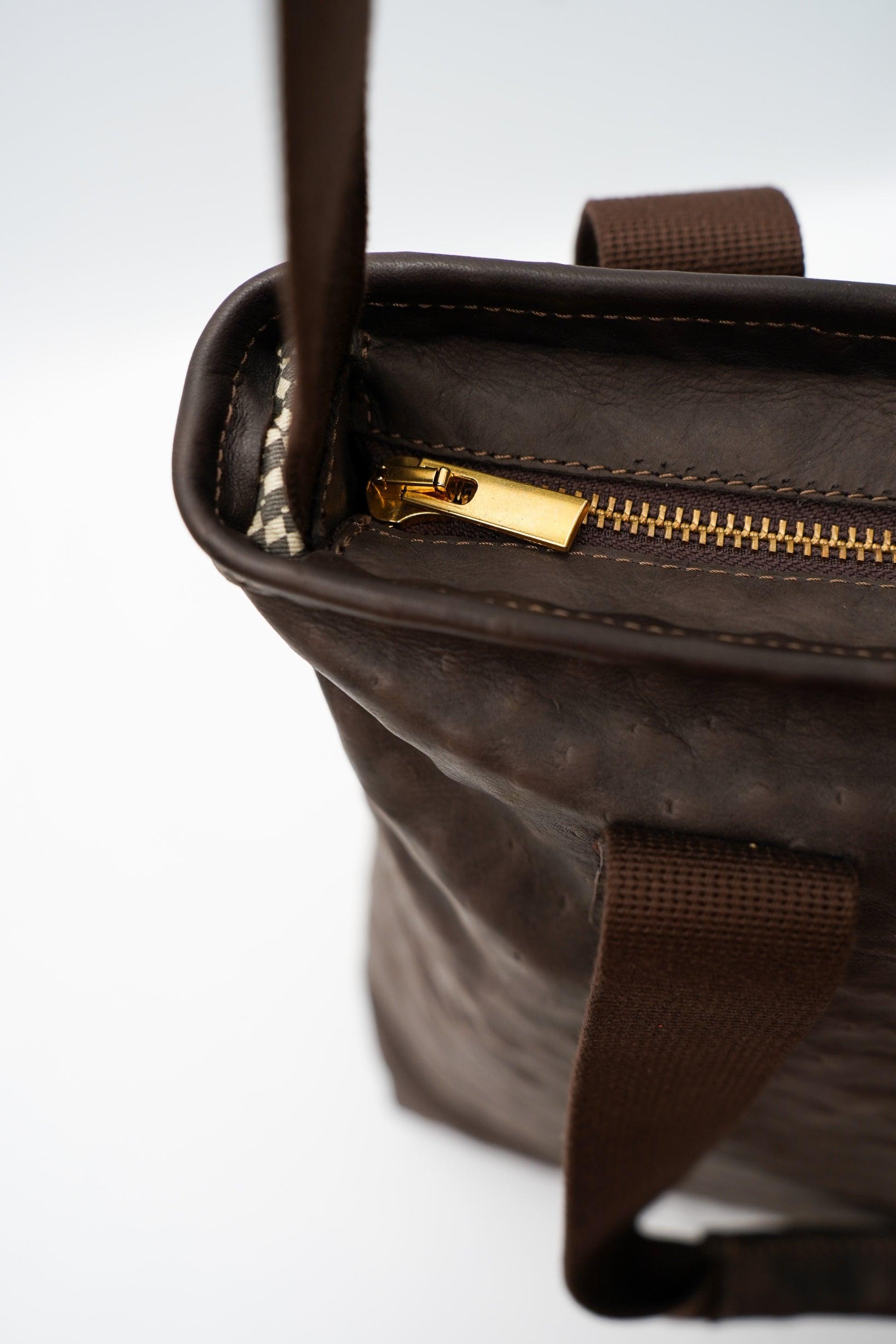 Sac épaulière                                      Marron autruche