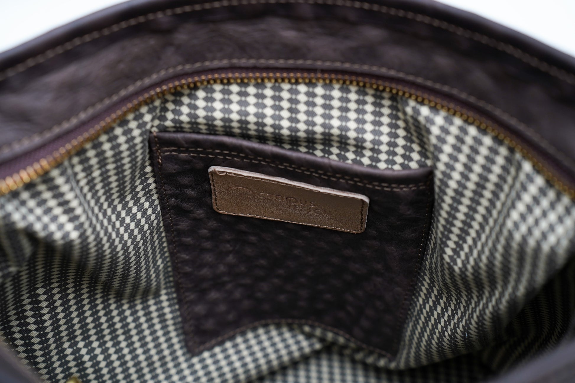 Sac épaulière                                      Marron autruche