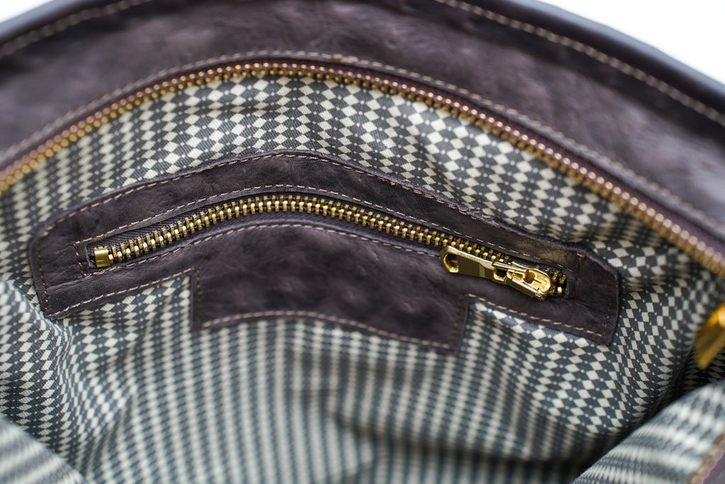 Sac épaulière                                      Marron autruche