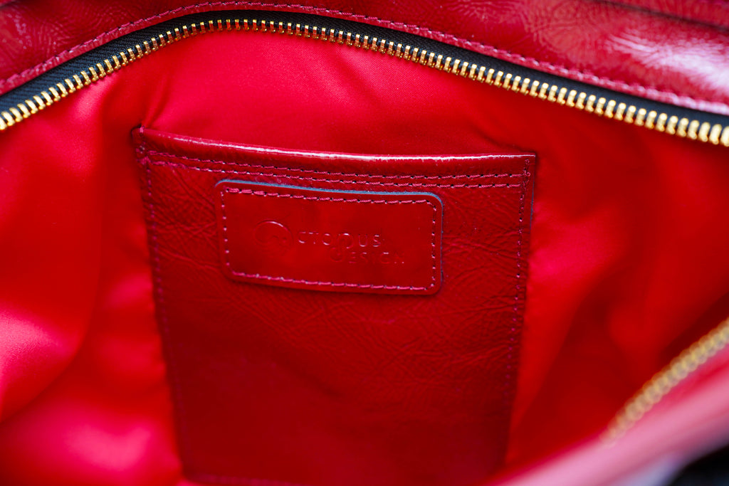 Sac designo                                        Rouge texturé