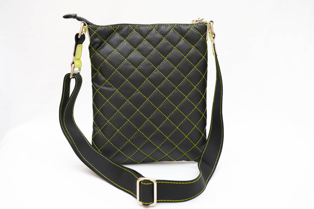 Sacoche matelassé noir