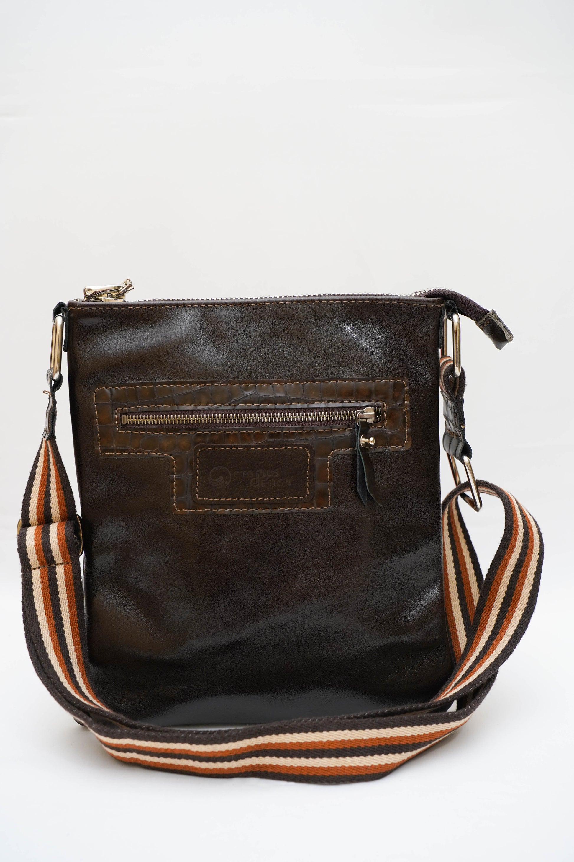 Sacoche marron foncé