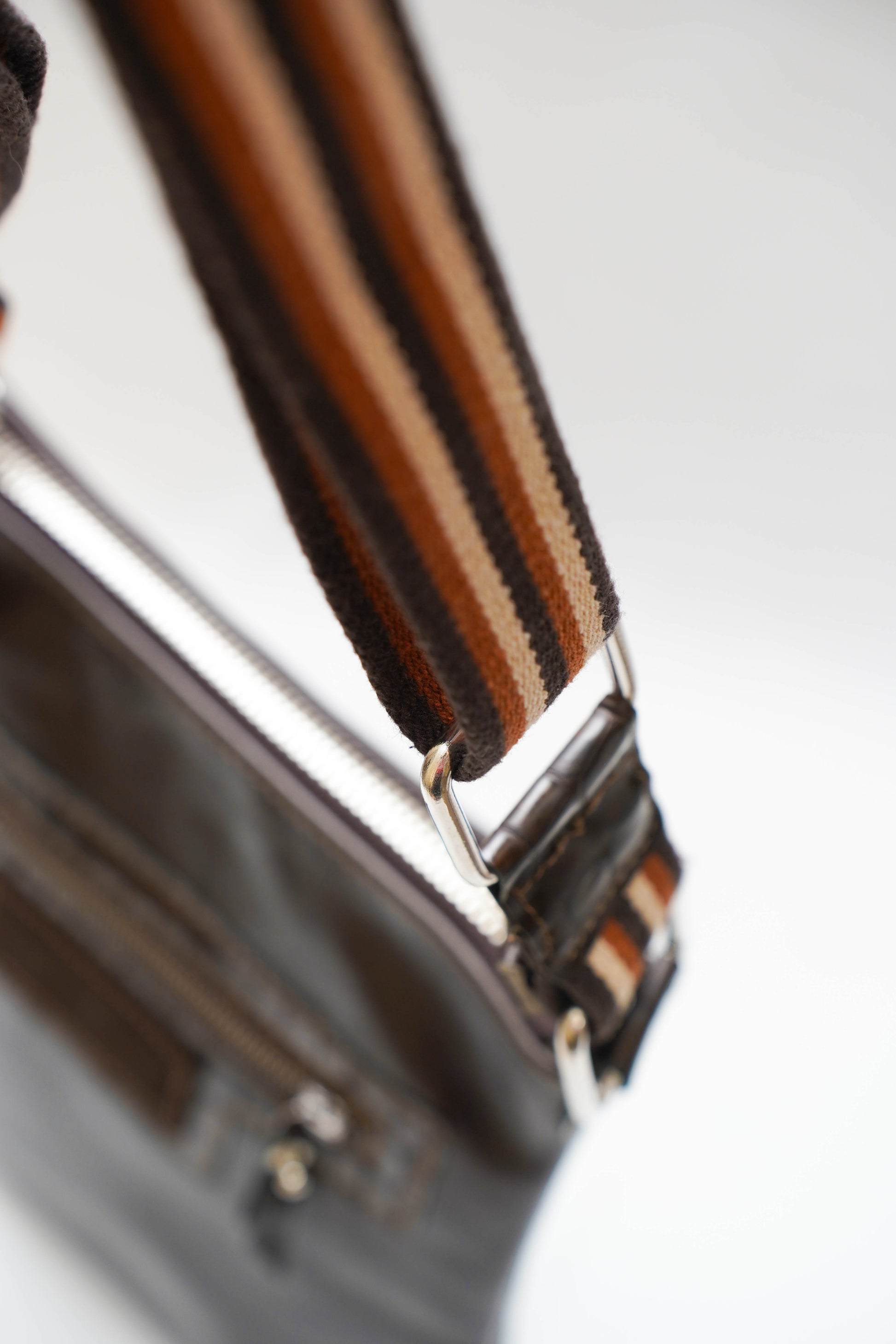 Sacoche marron foncé