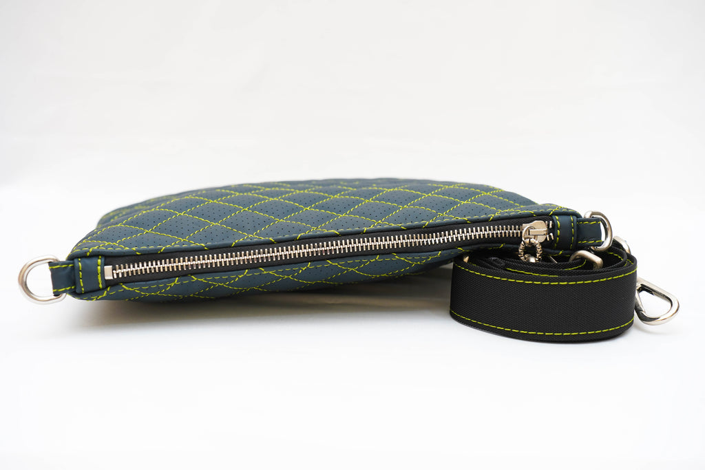 Pochette bleu pétrole