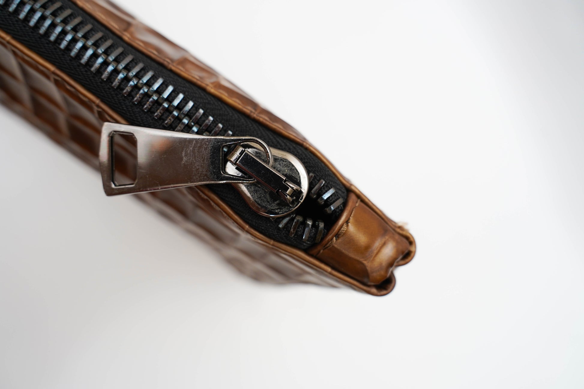 Porte-documents cuir gaufré