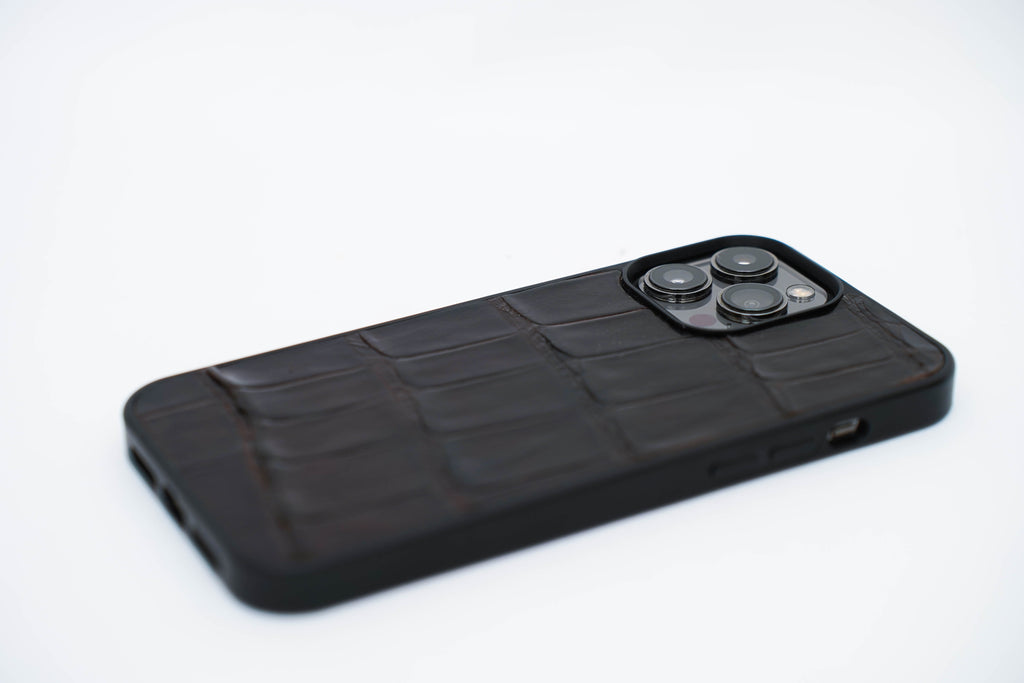 Coque iPhone 12/13/14 Pro Max.    Marron foncé