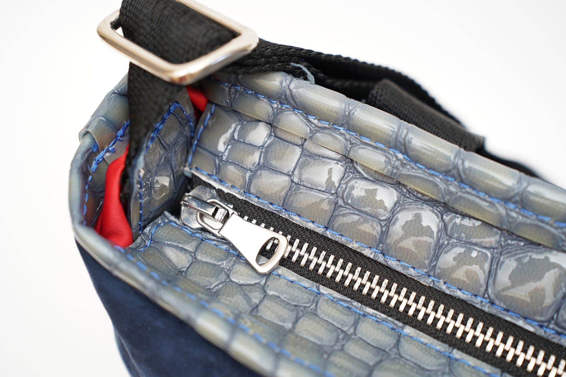 Sac Épaulière bleu colbat