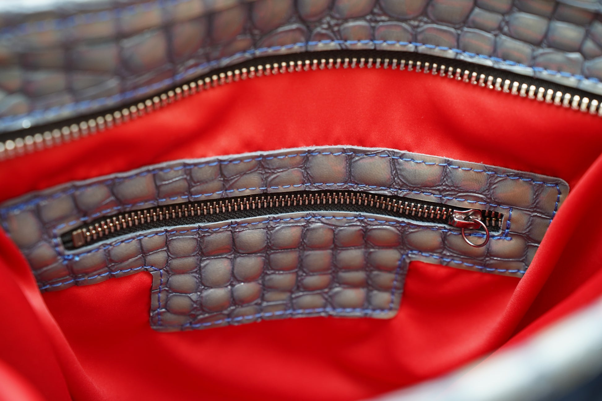 Sac Épaulière bleu colbat