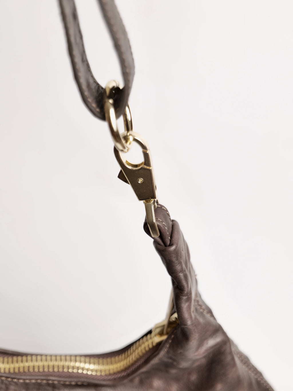Mini Sac Empreinte                Autruche