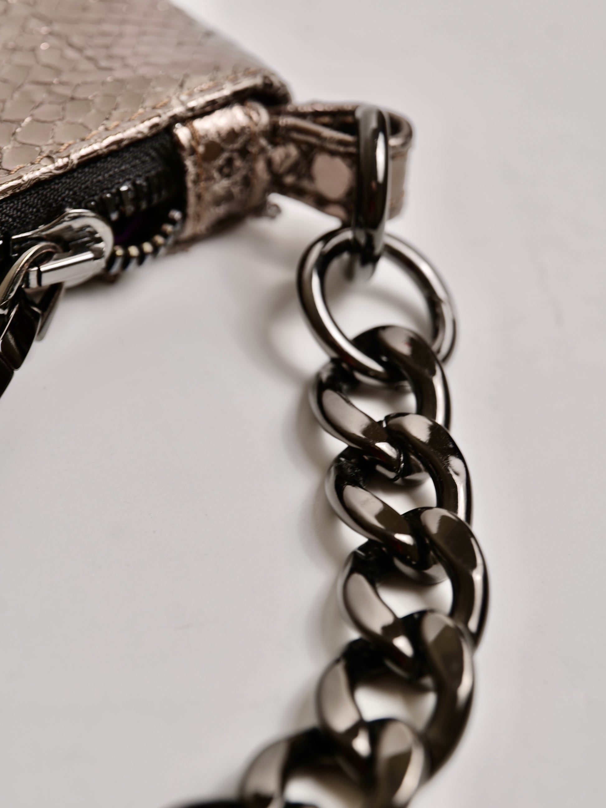 Sac Pochette Octotrend Serpentin Bronze