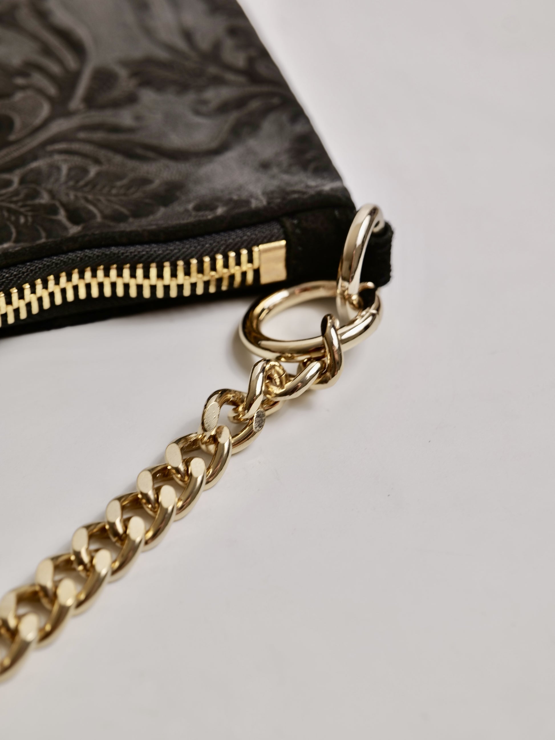 Sac Pochette Octotrend Noir Relief