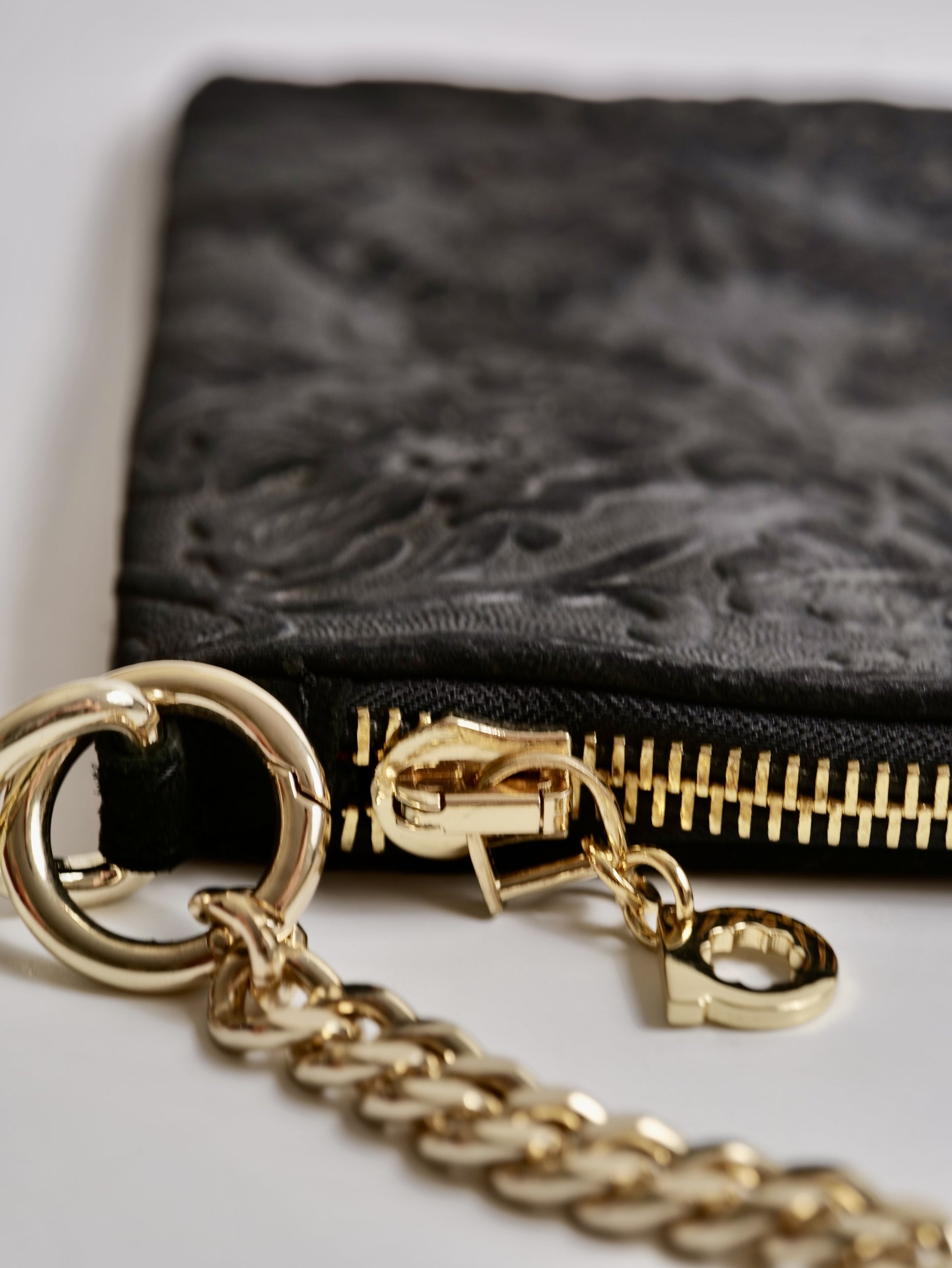 Sac Pochette Octotrend Noir Relief